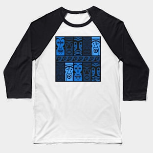 Blue Tikis! Baseball T-Shirt